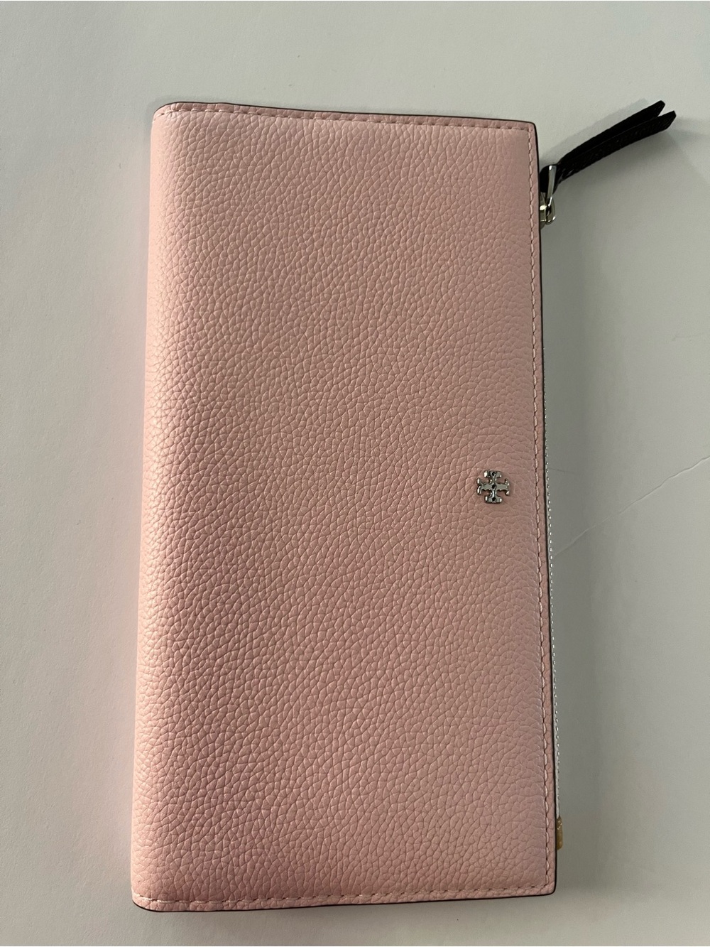 NWT Tory Burch Blush Pink Blake slim envelope wallet 176434🩷